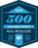 Top 500 Oakland County Real Producers 2022
